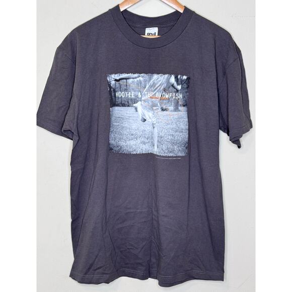 Vintage Hootie and the Blowfish Musical Chairs Tour Concert T Shirt Gray XL - Picture 1 of 5